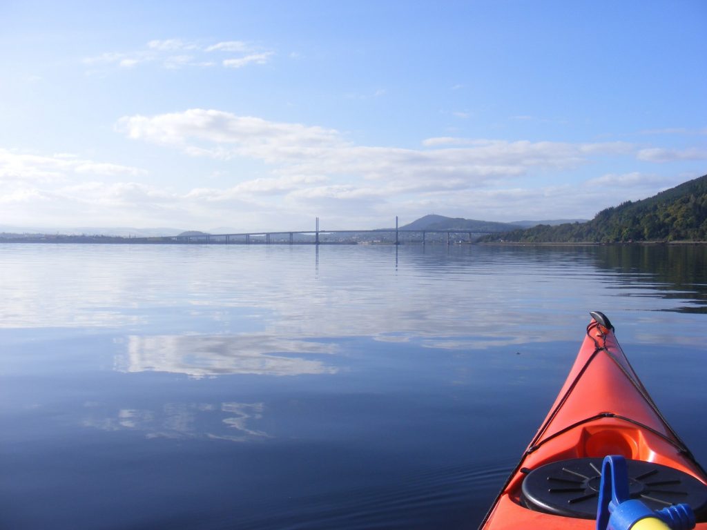 sea kayaking view