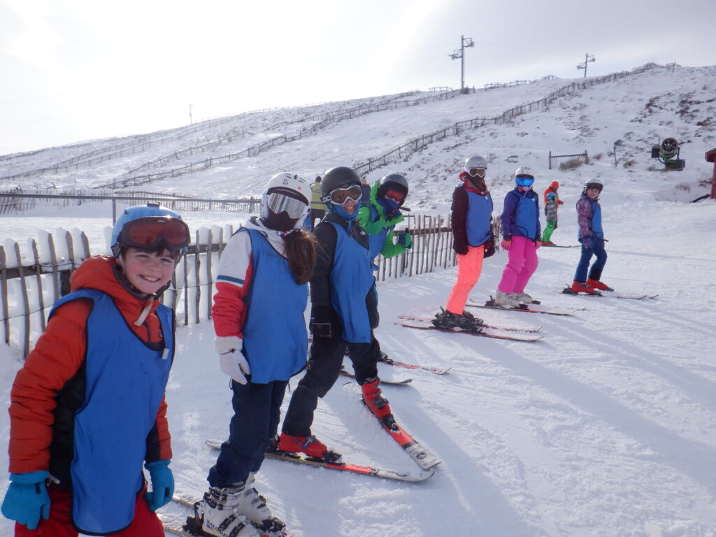 Kids ski lesson Kids ski lesson