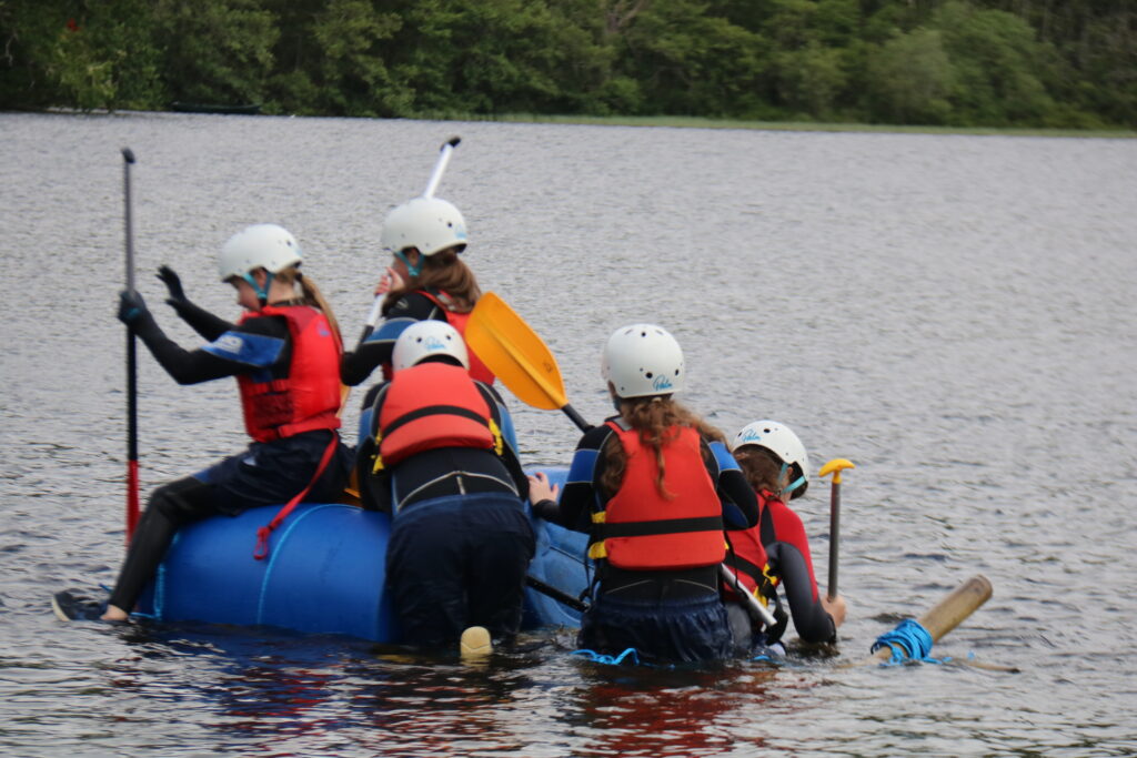 raft building Raft building
